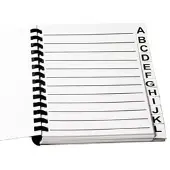 TZ Grootletter Adressen / Telefoonboek A4