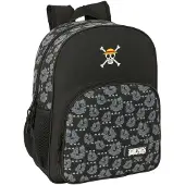 Safta One Piece Pirates 21l 22x42x15 Cm Backpack Zwart Kinderen