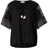 JDY Blouse 'JDYRisso' crème / zwart