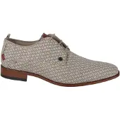 Rehab greg braid Nette veterschoenen | Maat 44 Heren Beige
