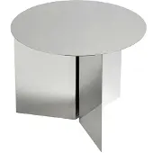 HAY Bijzettafel Slit Mirror High Gloss Round Ø45 x H35,5 cm
