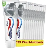 Aquafresh 12x Tandpasta Tandsteen Controle Frisse Adem 75 Ml