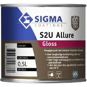 Sigma S2U Allure Gloss | Hoogglans Lakverf Buiten 500 ML - Kleur|1|2