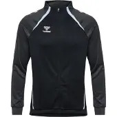 Hummel Trainingsjack 'Lead 2.0' donkergrijs / zwart / wit