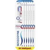 Sensodyne Sensitivity & Gum - Tandenborstel - Duoflex nek - Zachte borstelharen – Voordeelverpakking 6 stuks