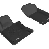 3D MAXpider 2017-2019 Infiniti Q60 Kagu 1st Row Floormat - Black