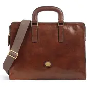 The bridge Today Aktetas III Leder 40 cm bruin
