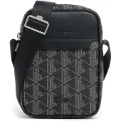 Lacoste Schoudertas 'The Blend' zwart / wit