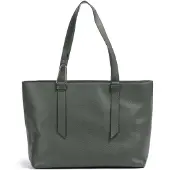 Coccinelle Leren Schoudertas Malory Handbag Alga Donkergroen