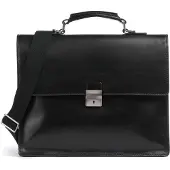The bridge Story Uomo aktetas leer 40 cm zwart