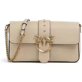 Pinko Schoudertas 'LOVE ONE CLASSIC' beige