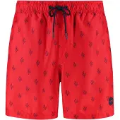 Shiwi Zwemshorts 'Mike' rood / zwart