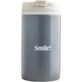 Gusta Drinkbeker To Go Smile Antraciet 350 Ml