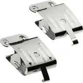 Kaiser Set Of Film Clips, Stainless Steel Model, 1 Pair