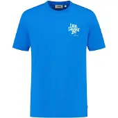 Shiwi Shirt 'Liam Like Locals Do' azuur / wit