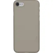 Nudient Thin Hoesje iPhone SE 2022 / 2020 Hoesje Bruin