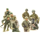 Italeri Modelbouwpakket Diorama - 6191 Nato Troops 1980s Plastic - 1:72 - Modelbouw