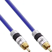 InLine Cinch kabel AUDIO, PREMIUM, 1x Cinch male / male, 7m