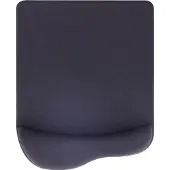 InLine Premium muismat met polsondersteuner voor optische en laser muizen / zwart