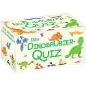 Sonstige Verlage MOS90376 - Das Dinosaurier-Quiz, Kartenspiel, 2-5 Spieler, ab 8 Jahren (DE-Ausgabe)