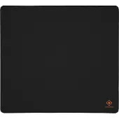 Deltaco DMP460 Muismat L - Gestikte Randen - 450x400x4 mm - Zwart