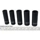 Adler slagmoersleutel bit, 6K, 1/2", 27 mm lang