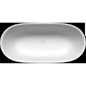 Kaldewei MEISTERSTÜCK OYO DUO badkuip, model 1050-4034, afmetingen 163 x 77 cm, met overloop en afvoerdeksel, geëmailleerd