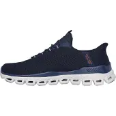SKECHERS Sneakers laag 'Glide-Step - Noxus' marine / navy / grijs / donkeroranje
