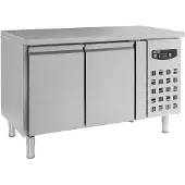 CombiSteel Koelwerkbank - 282L - 2 Deuren 1/1 GN - +2°C/+8°C - Geforceerd - 0.34kW - 1360x700x850mm