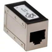 Intronics STP CAT6 koppelaar, RJ-45, RJ-45, zilverkleurig