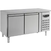 CombiSteel Bakkerij Koelwerkbank - STANDARD LINE - 428L - 2 Deuren EN600x400 - +2°C/+8°C - Geforceerd - 1510x800x860mm