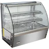 CombiSteel Professionele Horeca Warmhoudvitrine 100L.