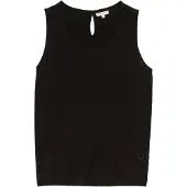 Tom Tailor Top Fabric Mix Ajour Mouwloos T-shirt