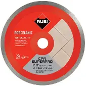 Rubi CPR 115 Superpro Diamantzaagblad | Doorlopende Diamant Kroon - 30972