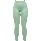 Gorilla wear Leggings 'Whitney Seamless' pastelgroen / zwart