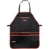 YATO Werkfartuch - Polyester - 69x56 cm - Zwart - Verstelbare Gesp