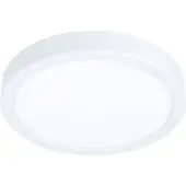 Eglo Plafonnière IP44 Fueva 6 rond - wit - Ø 21,1cm