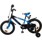 Volare Sportivo Kinderfiets - Jongens - 14 inch - Blauw Zwart