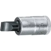 Gedore IS 19 8X1,2 6656060 Plat Schroevendraaierdop 8 mm 1/2 (12.5 mm)