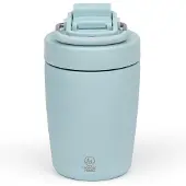 Leopold Vienna - Koffiebeker RVS thermosfles Moshi - Mint - 350ml