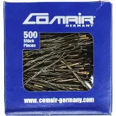 Comair Pretty Fashion Bølge Hårklemmer 6cm Brun 754510 500 stk.