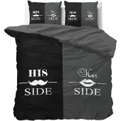 Sleeptime dekbedovertrek His & Hers - microvezel - 2-persoons