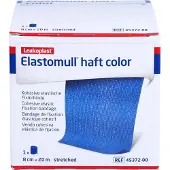 Bsn Medical Elastomull Haft Blauw 45372-00 8cm x 20m 1 St Gaasverband