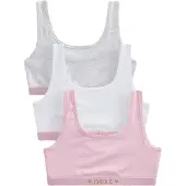 Next Top grijs gemêleerd / rosa / wit
