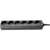 Adam hall 6 Socket EU Power Strip 3m Cable