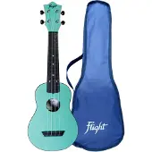 Flight TUS-35 Travel Soprano Ukulele Light Blue