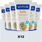 Vitis 12x Tandgel Kids 6m+ 50 ml