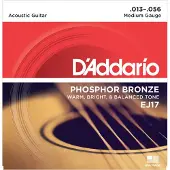 Daddario EJ17 Phosphor Bronze Medium 13-56