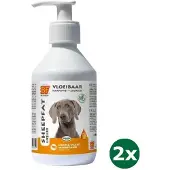 BF Petfood 2x250 ml Biofood vloeibaar schapenvet met zalmolie