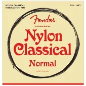 Fender 100C Nylon Classical Acoustic Guitar Strings Clear/Silver Tie End .028-.043 Gauges